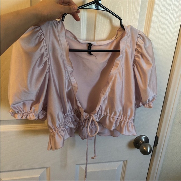 Out From Under Puff Sleeve top - Picture 3 of 5